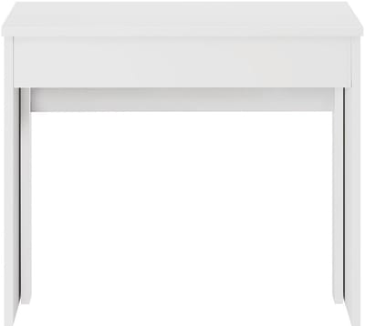 Vente-unique Verlengbare consoletafel 12 personen - 6 verlengstukken - Wit - ONEGA
