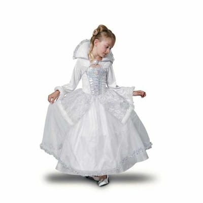 Kostuums voor Kinderen My Other Me Sneeuwprinses Koningin Wit - 10-12 Jaar
