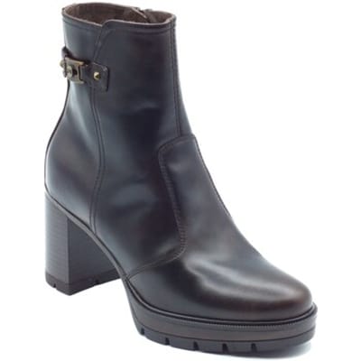 Nero Giardini - I618043D - Laarsjes - Kleur: Bruin - Maat: 37