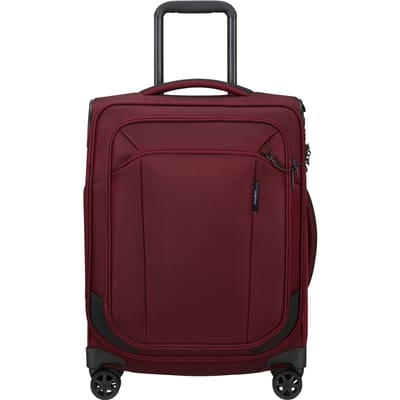Samsonite Koffer Met Laptopvak - Respark Spinner 55/20 Strict (Handbagage) - Burgundy - 43 l - 2.4 kg