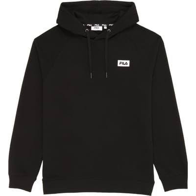 FILA Zeddam Logo Hoodie Black Size: XS | Hoodies Outlet | Heren | Zwart