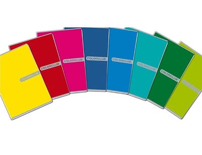 Blasetti Colorclub schrijfblok & schrift A5 21 vel Meerkleurig