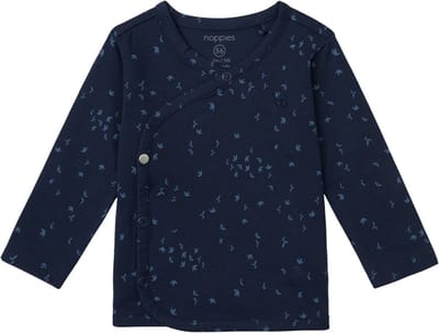 Noppies T-Shirt Overslag Nantes Print Black Iris