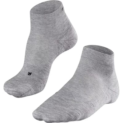 FALKE GO2 Short anti-blaar katoen functioneel materiaal golfsokken heren grijs - maat 44-45