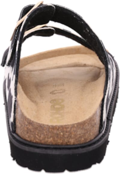 Rohde Slipper Zwart/Wit - Maat 36