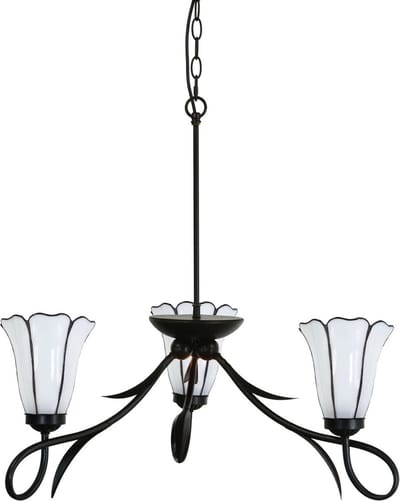3 lichts Kroonluchter Lovely Liseron Akkerwinde - Art Deco Trade