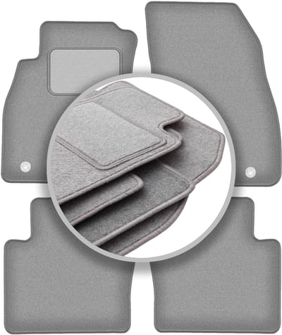 Grijze automatten voor: Saab 9-5 II NG sedan, stationwagen, liftback, hatchback (2010-2012)