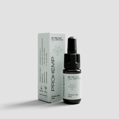 ProHemp CBD Olie 5% Full Spectrum 10 ml – CBD Druppels met Cannabidiol, CBG, CBN, CBC en Terpenen – Full Spectrum Hennepolie met Minder dan 0,05% THC – Hoogwaardig CBD Supplement met Biologische Hennepzaadolie en Pipet