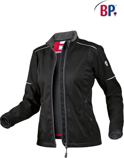 BP® SOFTSHELL JACK WERKJAS VOOR DAMES Maat M
