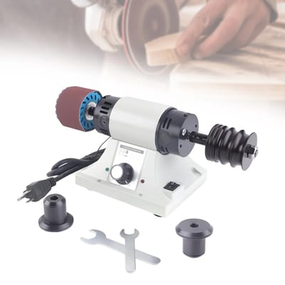 Eszenzics™ Polijstmachine - Schuurmachine voor leer, hout - Polijsten - Schoenen - Gelooid leer - 350W - 8000 tpm