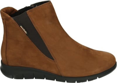 Mephisto Mobils - IDILIA BUCKSOFT MOBILS - Laarsjes - Kleur: Cognac - Maat: 40.5