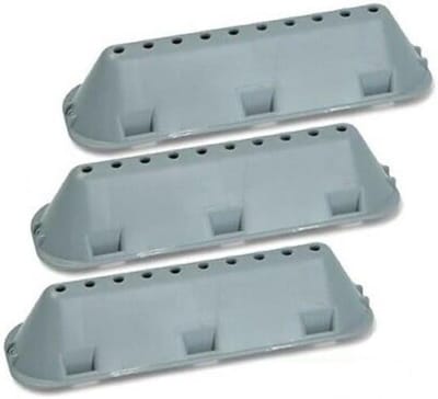 Wasmachine Trekmand - Trommelmand - Onderdeel Vervangen - Roestvrij Staal - 18.3x5.4x3 cm - Grijs