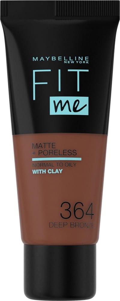 Maybelline Fit Me Matte & Poreless Foundation - 364 Deep Bronze - 30 ml