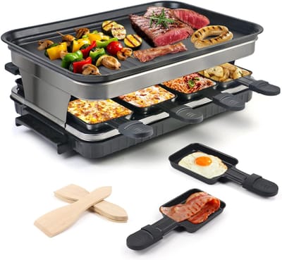 Core® Gourmetstel 8 personen - Gourmetstellen - Gourmet - Zwart - ‎28cm x 42cm x 16cm