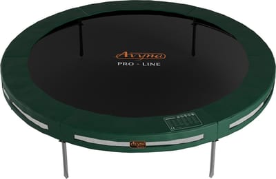 Avyna InGround Trampoline Ø245 cm – Rond – Groen – Compact Ingraafmodel