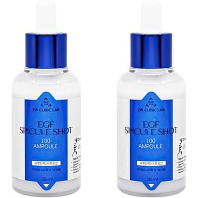 3W CLINIC LAB EGF Spicule Shot 100 Ampul 50ml  (3 opties) #Ampoule 50ml x 1pcs blue
