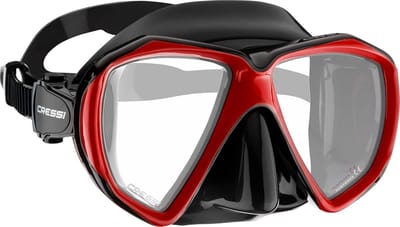 Duikmasker met Heldere Glazen en Gele Buitenrand - Geschikt voor Snorkelen en Zwembad