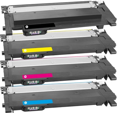 Huismerk geschikt voor Samsung CLT-406S / CLT-P406 Toners - 4 Cartridges - Geschikt voor CLP-365 - CLX-3305 - Xpress SL-C460W - SL-C460FW