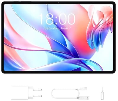 Teclast P50AI Android Tablet 11 inch 90Hz scherm AllWinner A733-AI octa-core (6GB + 10GB) Max. 16GB RAM 128GB LPDDR5 Wifi-6 7000mAh batterij AI tablet PC - Tablet