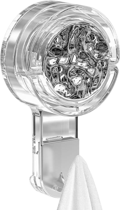 Zuighaken Set - Haken zonder boren - Ruimte organiseren - Sterke zuigkracht - 6x3.2x11cm - Wit