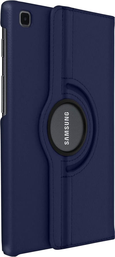 Avizar Hoesje Geschikt voor Samsung Tab A7 Lite 360° Draaibare Standfunctie Horizontaal en Verticaal, Blauw