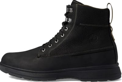 TIMBERLAND Atwells Ave Boots WP Waterproof - Heren Laarzen Schoenen Leer Zwart TB1A43UN-015 , Maat: EU 41 US 7.5