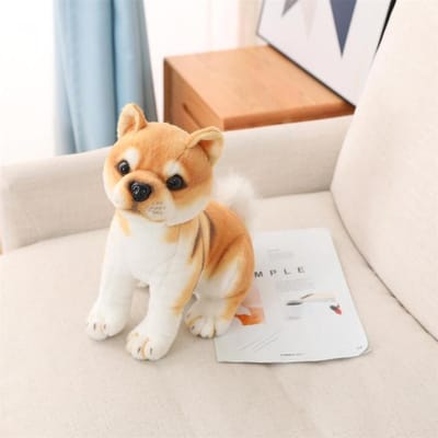 Mooie Shiba Inu Hond Pluche Speelgoed Schattige Zittende Liggende Puppy Poppen Gevulde Zachte Dieren Speelgoed Kinderen Baby Verjaardagscadeaus 20cm