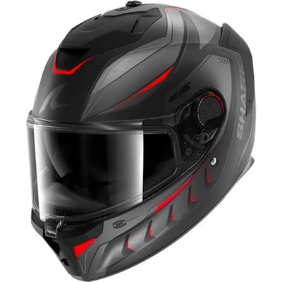 Volle motorhelm Shark Spartan GT Pro Carbon Mekarium Mat