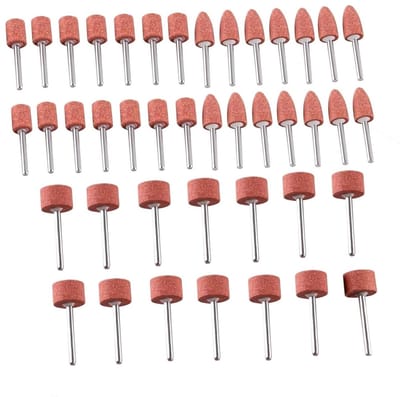Schuurpunten 42 pcs - corundum - robuust en scherp - voor slijpen en polijsten - ShopVlot