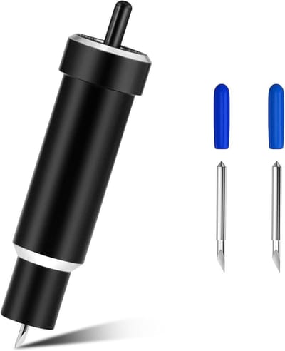 Dailygoods- Snijmes 2 x Diep Snijmes - Snijmesje - Snijbestendige Handschoenen - Messen - Keukenmessen - Hoogwaardig Hardmetaal - Snijblad