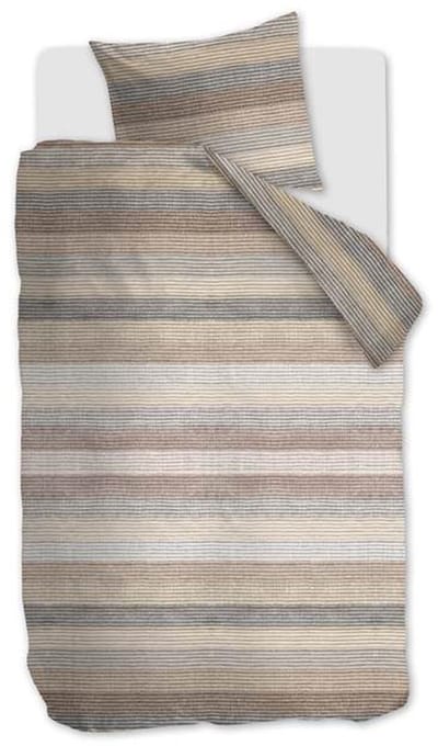 Beddinghouse Rori Dekbedovertrek - Eenpersoons - 140x200/220 cm - Naturel
