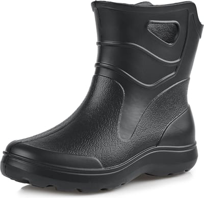 Ladeheid LA-DW-Beam Dames Regenlaarzen - Rubber Laarzen - EVA - Zwart - 37