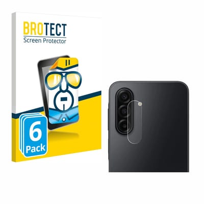 BROTECT - Screenprotector voor Samsung Galaxy A17 5G (ALLEEN Camera Lens) - Folie Beschermfolie transparant 6 Stuks