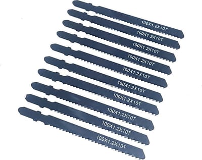 Hout Decoupeerzaagbladen 10 stuks 10 TPI t-schacht universeel decoupeer zaagbladen