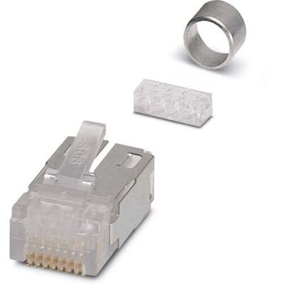 Phoenix Contact 1688573 Sensor/actuator dataconnector Aantal polen (sensoren): 8 Stekker, recht 5 stuk(s) Package