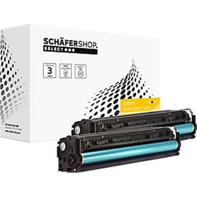 Schäfer Shop Select  voordeelset 2x toner identiek aan HP 131X (CF210X), zwart