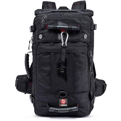 Motorrugzak - Bagtecs HK4 - 45L - 1680D Ballistisch Nylon - Waterafstotend - Om te bouwen tot zadeltas zwart