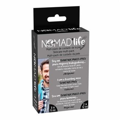 NOMAD LIFE - MULTIPACK HUIDVERZORGING VOOR MANNEN - SKINCARE OP REIS