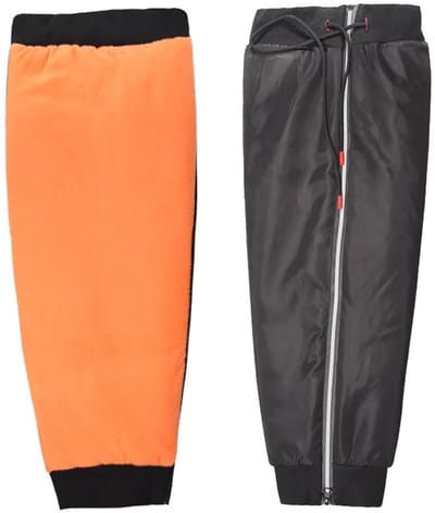 Winter Beenbeschermers - Motor Leggings - Bescherming tegen Kou - Waterafstotend Materiaal - 60-70 cm - Zwart