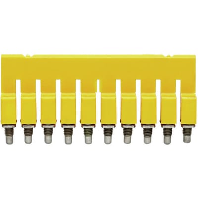Weidmuller 10-Pool Kruisverbinder Terminaalbrug WQV 2.5 - 1054460000 [2 Stuks]