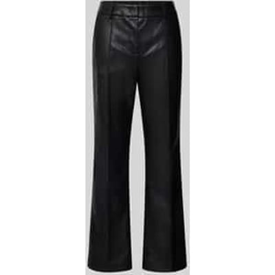 Loose fit broek in lederlook model 'Luane'