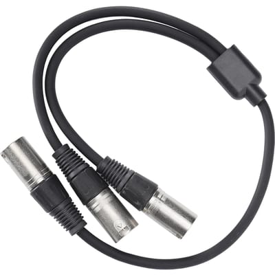JORINDO JD60711 XLR Mannelijk naar Dubbel XLR Mannelijk Kabel Y-Type Splitter Microfoonkabel