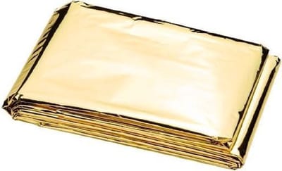 2 Emergency Blanket - Reddingsdeken - Nood Deken - Isolatie Deken - Space Blanket - EHBO - ijsbad -
