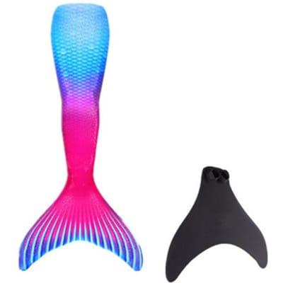 Nieuw Kinderen Meisjes Zwemmen Zeemeermin Staart Zeemeermin Kostuum Cosplay Kind Volwassene Verjaardagscadeau Fantasie Zwempak Kan Monovin Vin Toevoegen Kids S blue