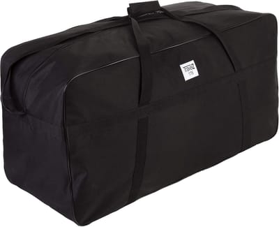 Thijox - Grote Reistas XXL - Sporttas 175 Liter - Zwarte Lichtgewicht Auto Tas 92x38x50cm - Ideaal voor Camping, Vliegreizen, Sportattributen