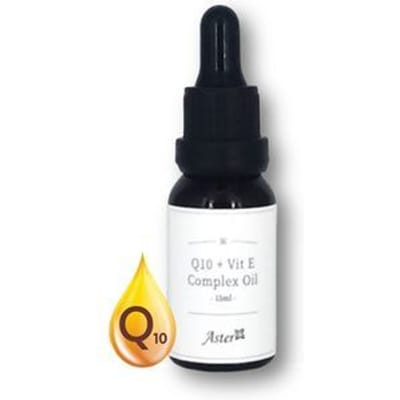 Aster Aroma - Face Oil Q10+Vit E Complex - 15ml