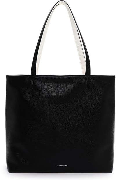 EMILY & NOAH Shopper E&N Eva ( 65170 ) - Dames handtassen - black/white 103