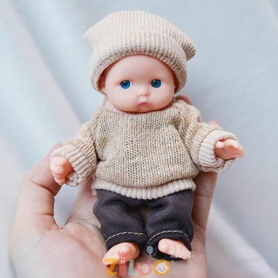 Hoge Kwaliteit 12cm Hoge Kwaliteit Reborn Kleine Beeldjes Compact formaat Hoge Kwaliteit Palm Kleine Beeldjes Hoge Kwaliteit Simulatie Hoge Kwaliteit Baby