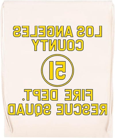 Sporttas met trekkoord - Reistas katoen - Sport en reizen - Duurzame print - 37 x 49 cm - Beige
