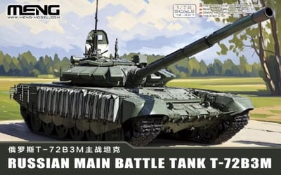 Meng Model Modelbouwpakket Militaire voertuigen - MENG 72007 T-72B3M - Moderne Russische Gevechtstank Plastic - 1:72 - Modelbouw